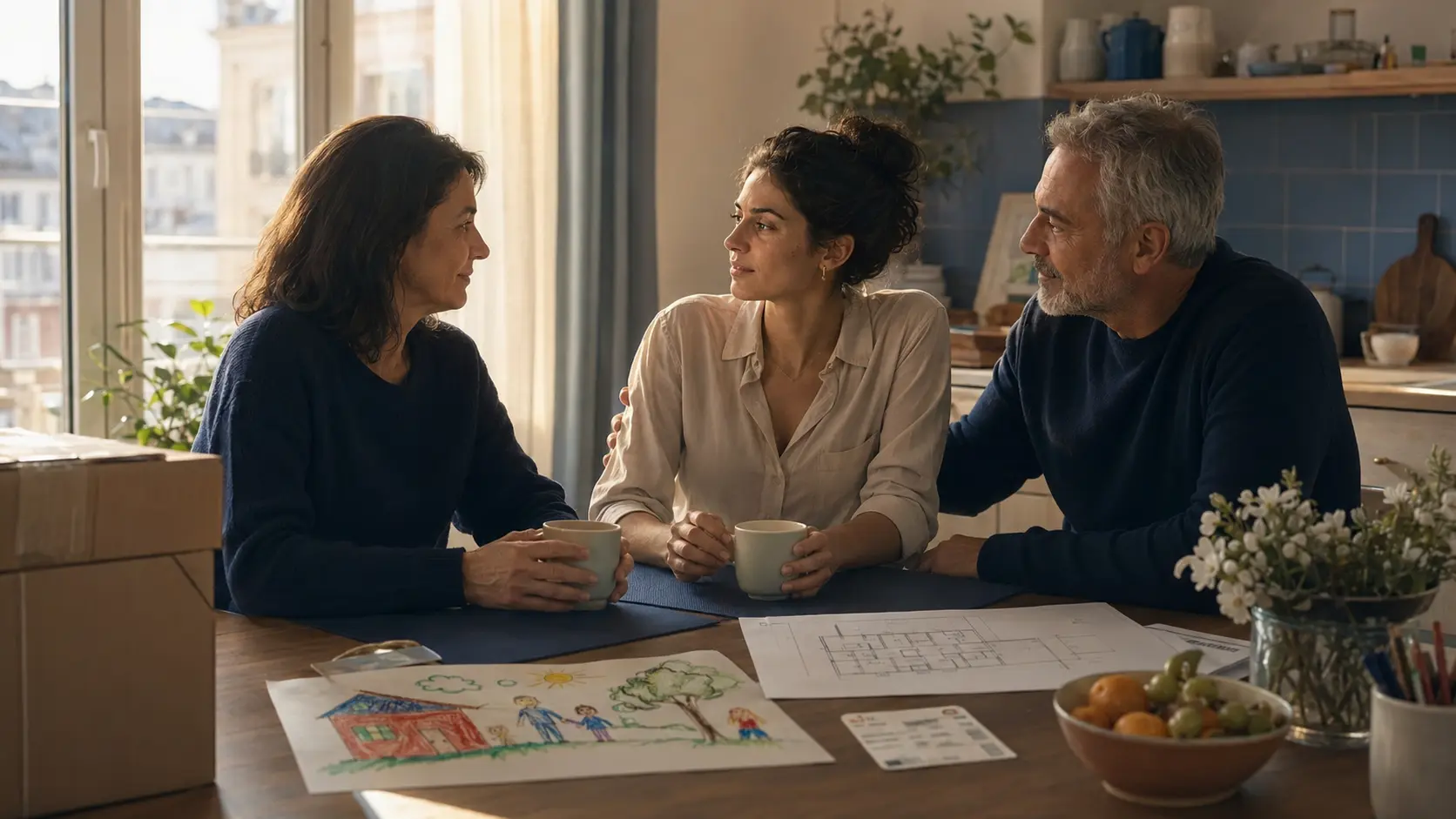 Clara dans une vie qui recommence à tenir debout