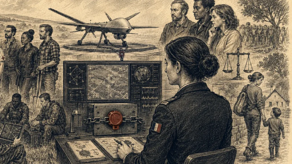 Drones et IA : pourquoi la décision de tuer doit rester humaine